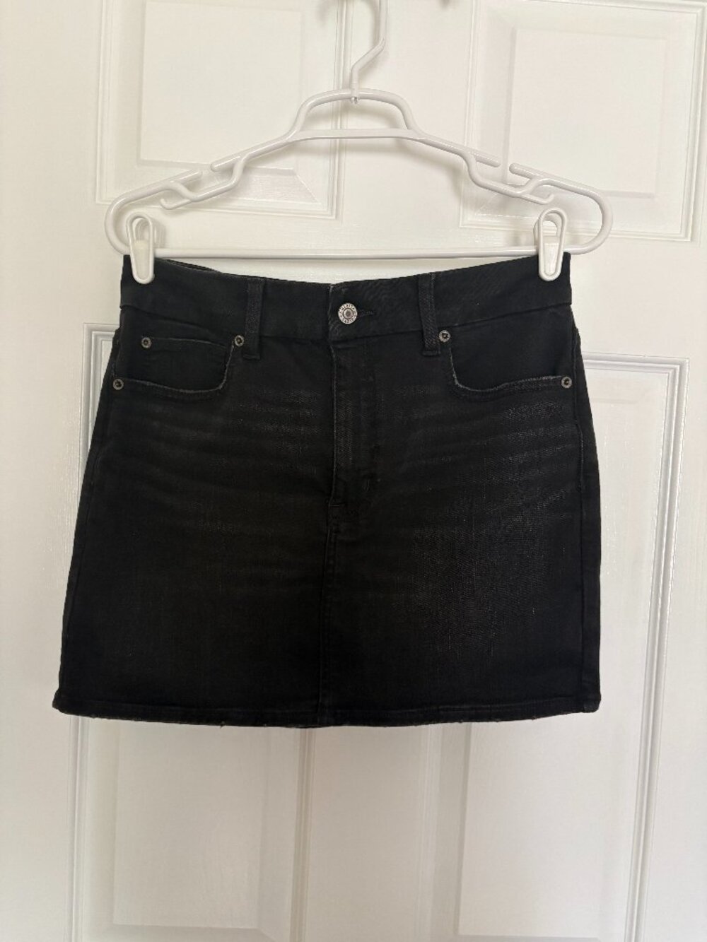 American Eagle High Rise Curvy Mini Skirt